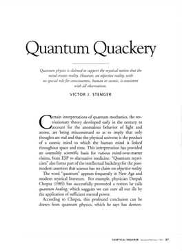 Quantum Quackery