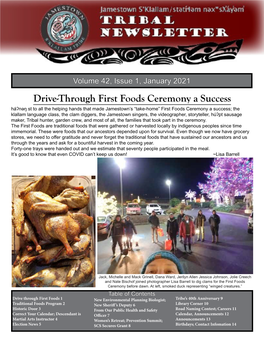 Drive-Through First Foods Ceremony a Success