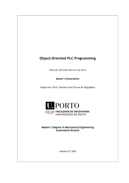 Object-Oriented PLC Programming