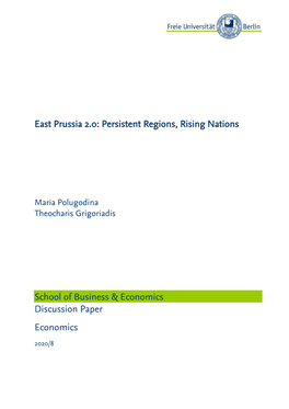 East Prussia 2.0: Persistent Regions, Rising Nations