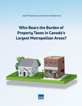 Taxes in Canada’S Largest Metropolitan Areas?