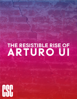 The Resistible Rise of Arturo Ui