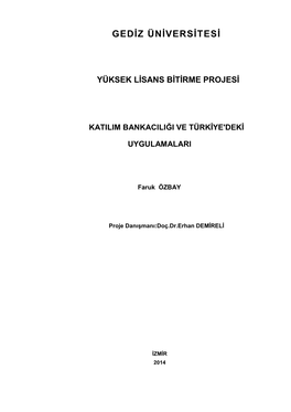 Faruk Özbay-Proje