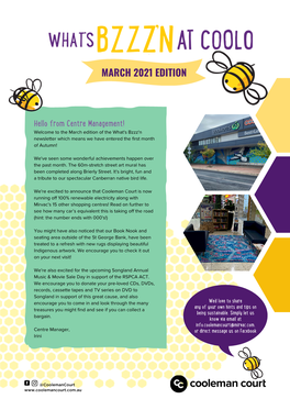 March Newsletter