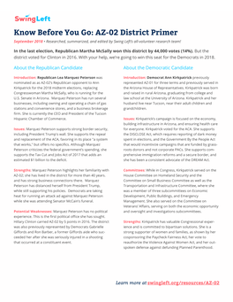 Swing Left AZ-02 District Primer