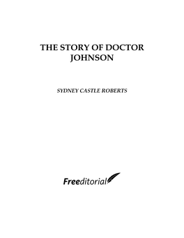 The Story of Doctor Johnson