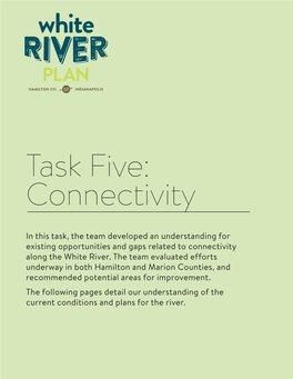 Task 5: Connectivity