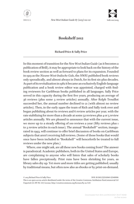 Downloaded from Brill.Com09/24/2021 05:47:45AM Via Free Access Review Articles 103