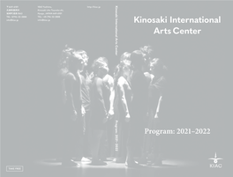 KIAC Program 2021-2022