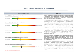 Ward 10 West Garioch Statistical Summary