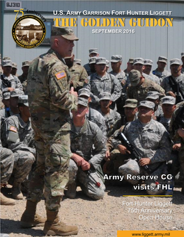 Fort Hunter Liggett 75Th Anniversary Open House