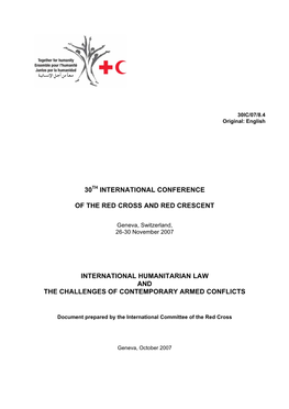 International Humanitarian Law and the Challenges of Contemporary Armed Conflicts