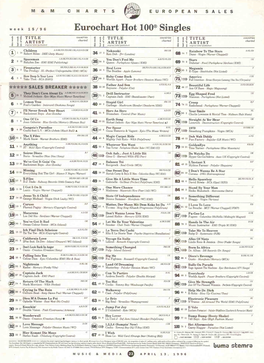 Eurochart Hot 100° Singles