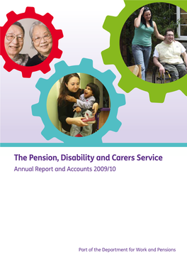 Pension Disability and Carers Service Annual Report & Accounts 2009/10