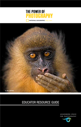 Educator Resource Guide Table of Contents