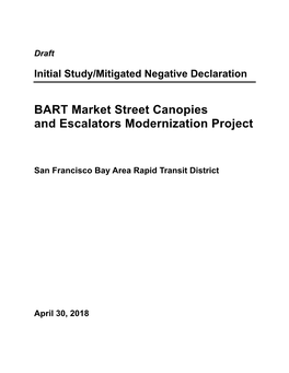 BART Market Street Canopies and Escalators Modernization Project