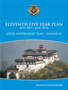 Eleventh Five Year Plan - Dagana Dzongkhag