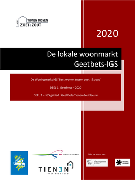 3.1.3.6. Bijlage 6 Woningmarkt Geetbets En IGS Eindversie