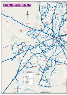 Derby City Route Map R a I T S