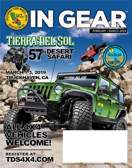 Official Publication of the California Four Wheel Drive Association, Inc