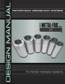 Factory-Built Grease Duct Systems