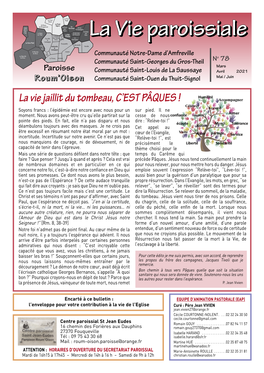 Bulletin De La Paroisse Roumoison N°78