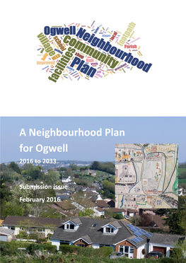 A Neighbourhood Plan for Ogwell 2016 to 2033