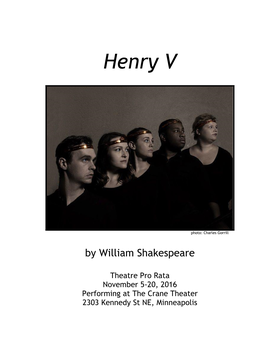 Henry V Play Guide