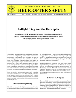 HELICOPTER SAFETY Vol