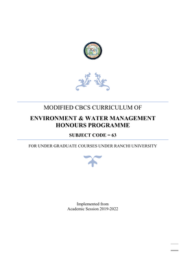 Environment & Water Management