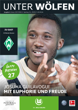 Josuha Guilavogui Mit Euphorie Und Freude