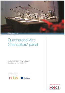 Queensland Vice Chancellors' Panel