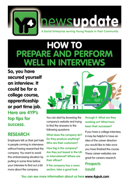 How to Prepare and Perform Well in Interviews So, You Have Secured Yourself an Interview