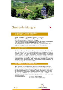 Chambolle-Musigny