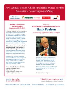 Hank Paulson