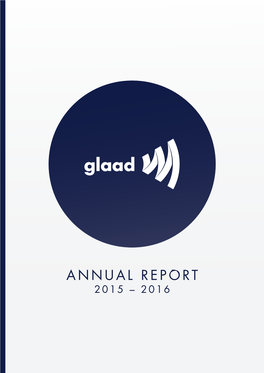Annual Report 2015 – 2016 1
