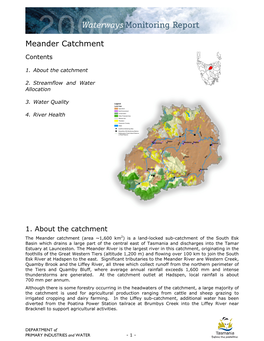 Meander Catchment