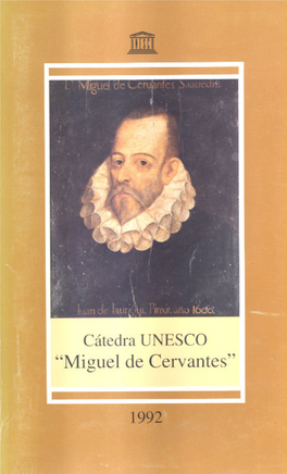 Cátedra UNESCO Miguel De Cervantes