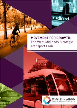 The West Midlands Strategic Transport Plan