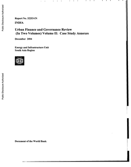 World Bank Document