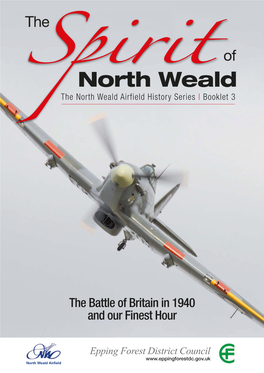 North Weald Spiritthe North Weald Airfield History Series | Booklet 3