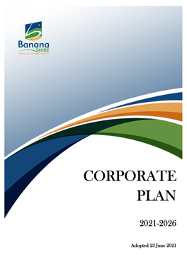 Corporate Plan 2021-2026
