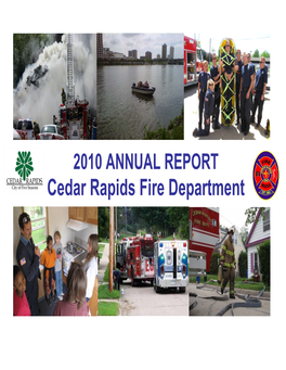 2010 Fire Department Annual Report