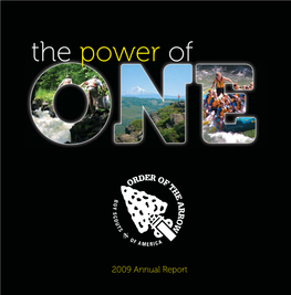 2009 Annual Report the Power of ONE