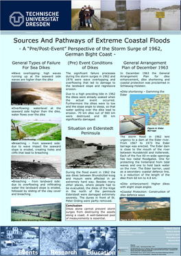 Sources and Pathways of Extreme Coastal Floods -A “Pre/Post-Event” Perspective of the Storm Surge of 1962, German Bight Coast