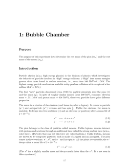 Bubble Chamber