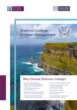 Shannon College of Hotel Management