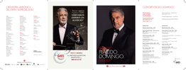 Plácido Domingo Del Gran Teatre Del Liceu