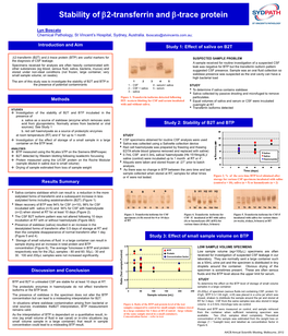 Study 1: Effect of Saliva on B2T