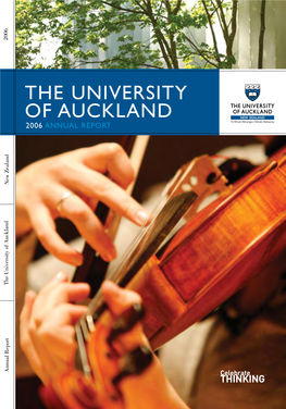 The University of Auckland New Zealand 2006